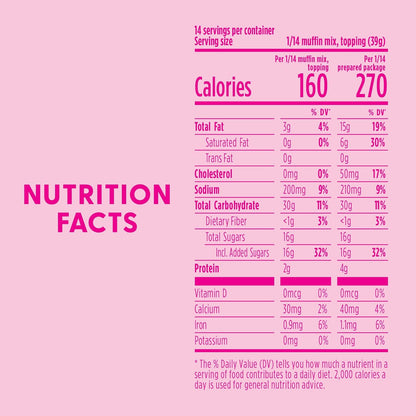 banana nut flavor profile with real chopped walnuts included