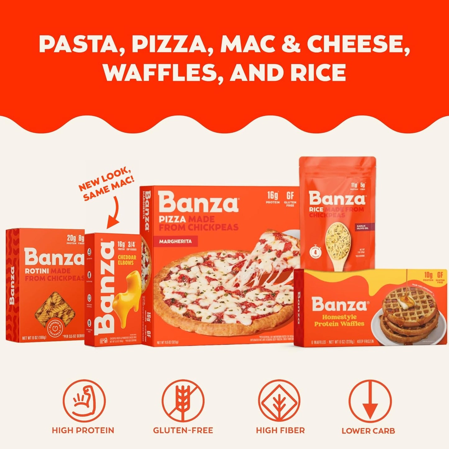 Banza Shells & White Cheddar Mac and Cheese - Housewarming Gift Basket Addition for New Home Cooks