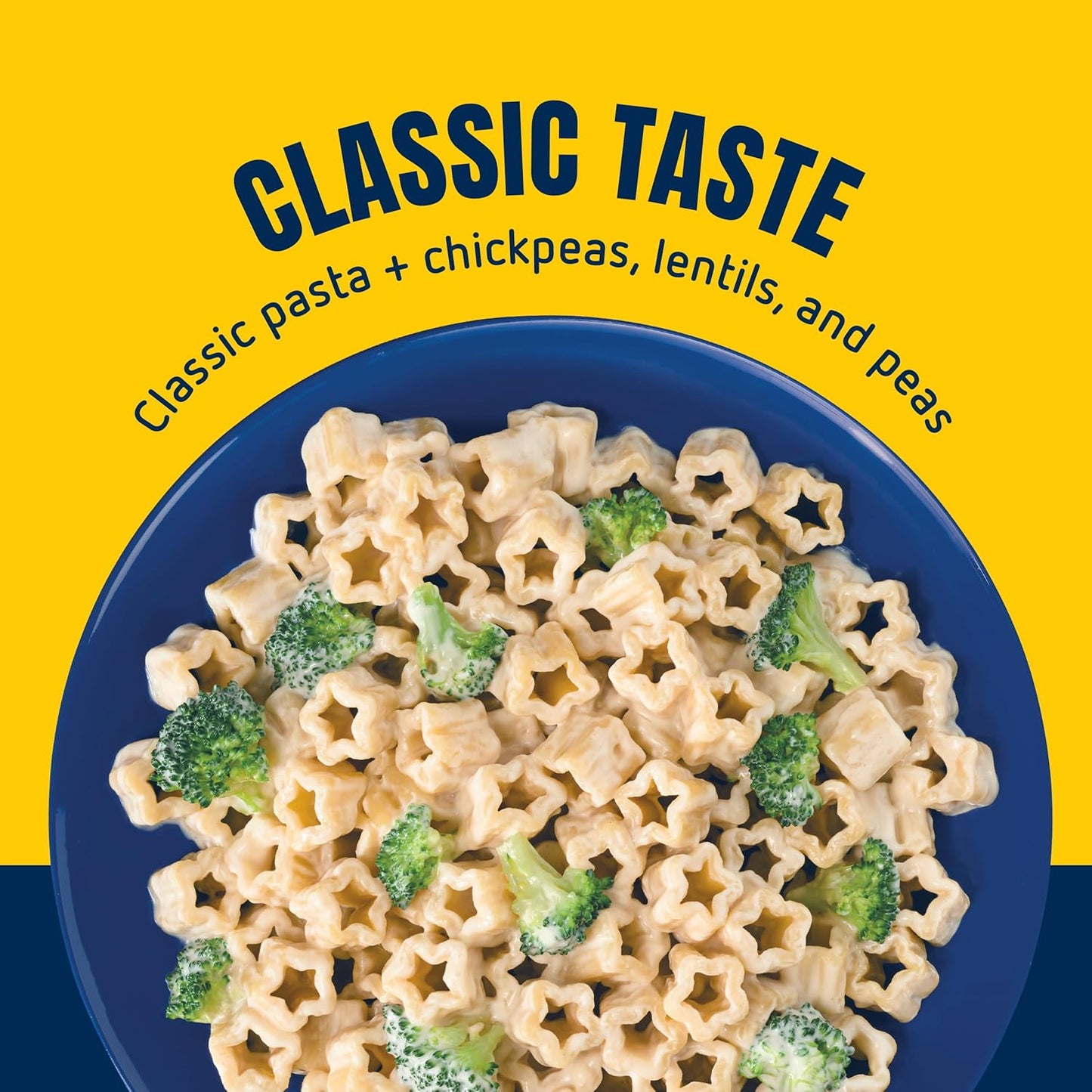 Barilla Protein+ Stars Pasta – Simple Semolina and Legume Pasta for Clutter-Free Meal Stacks