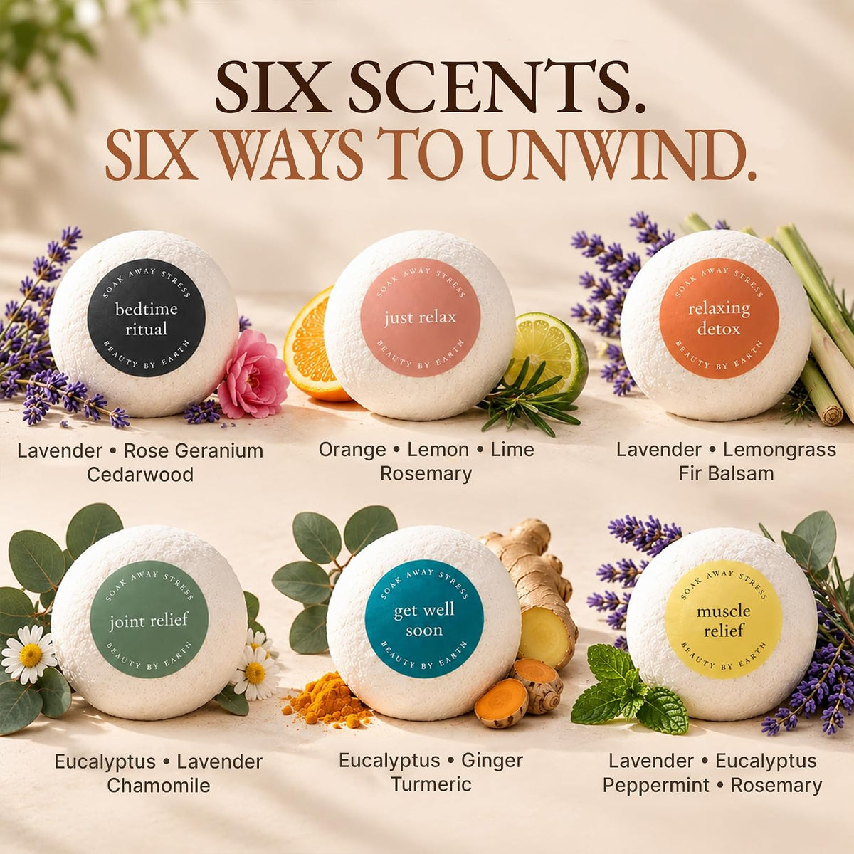 Bath Bombs - Children Friendly Bath Time Treat, No Artificial Fragrance Eucalyptus Soak for Family Use