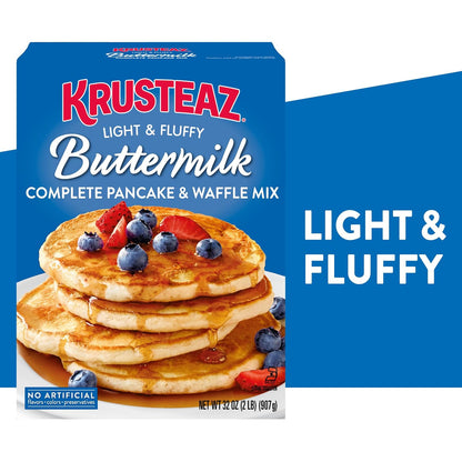 batter can be cooked on a lightly greased griddle or prepared as waffles in a waffle iron