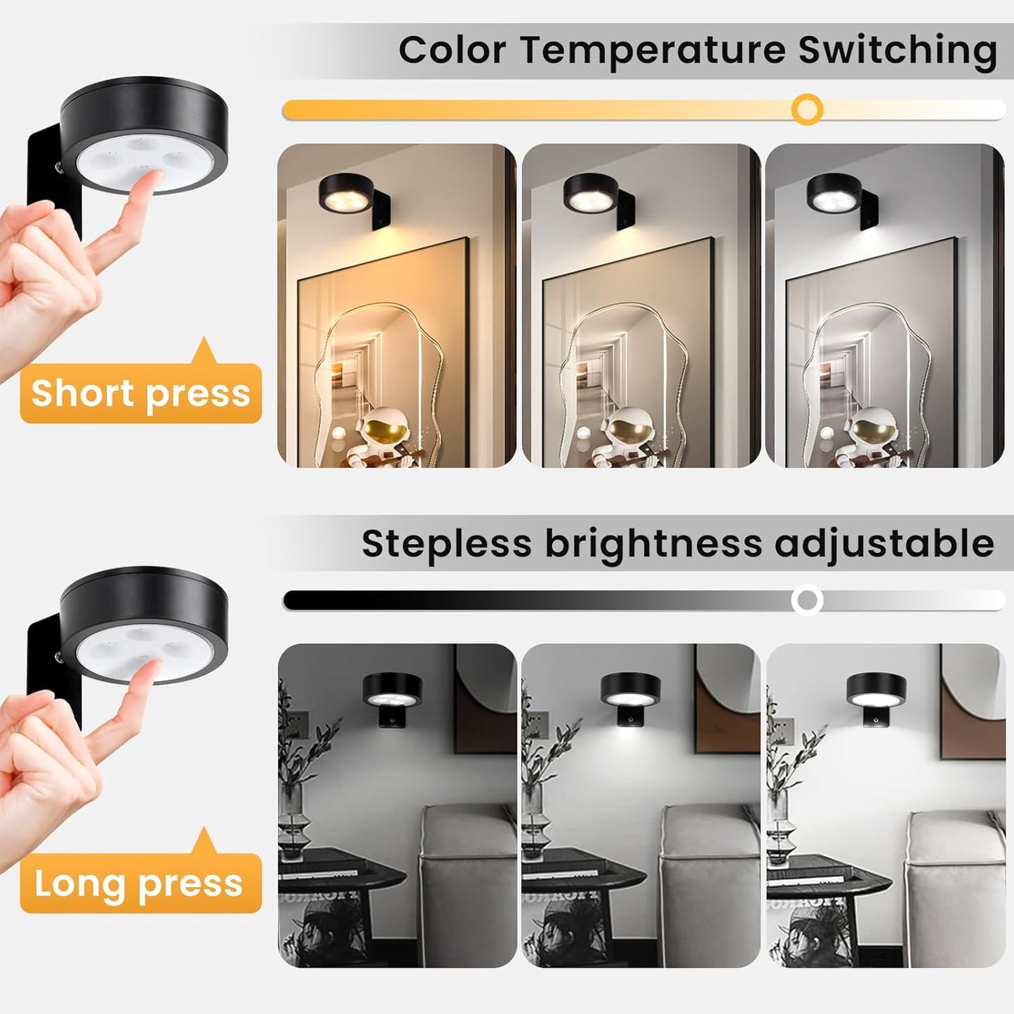 battery powered by 3 aa cells with 30-60 hour runtime