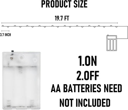 battery powered by 3 aa cells with low 6w power draw