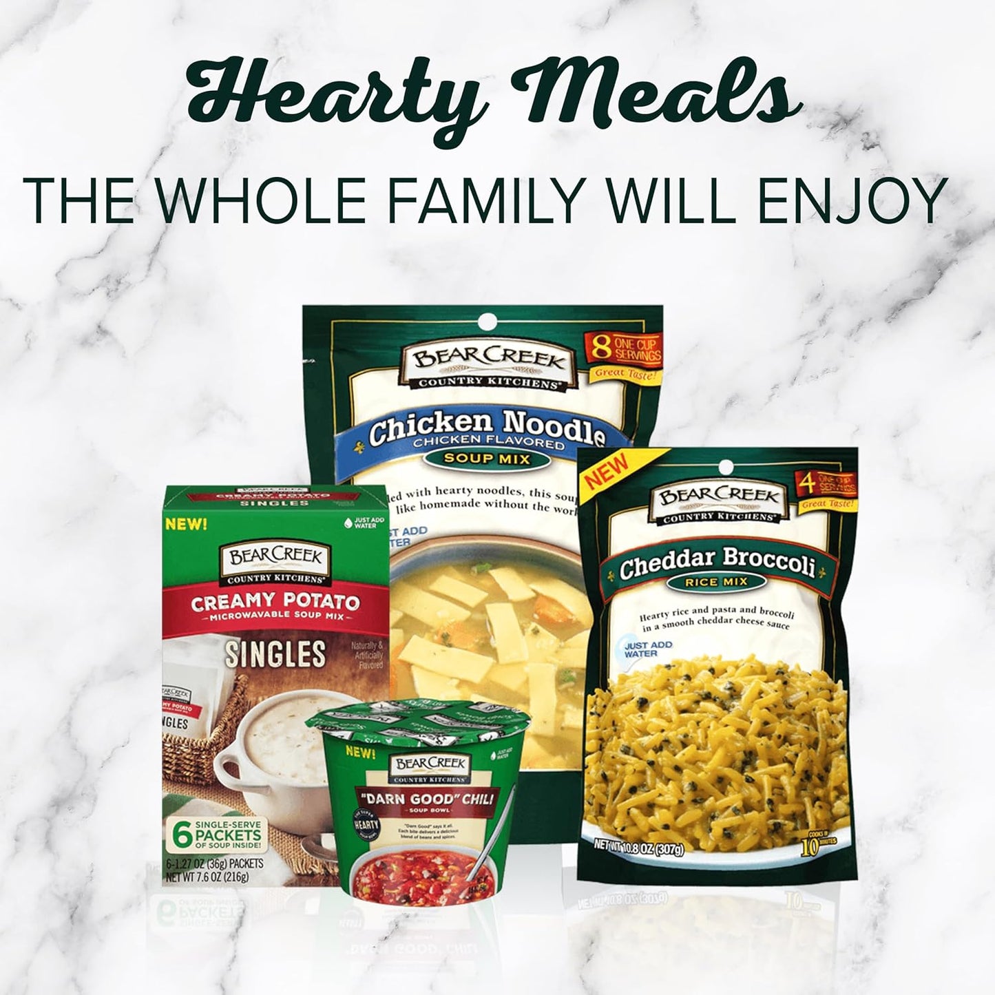 Bear Creek Creamy Potato Soup Mix – Cozy Campsite Dinner After a Long Day Outside