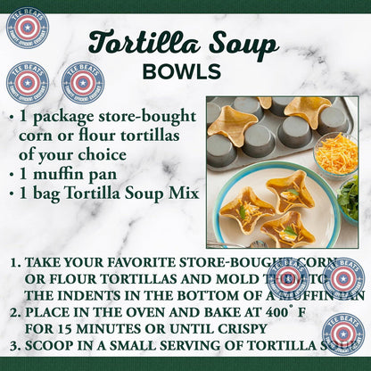 Bear Creek Tortilla Soup Mix – Easy Mug Meal for Backcountry Adventures and Power Outage Preparedness