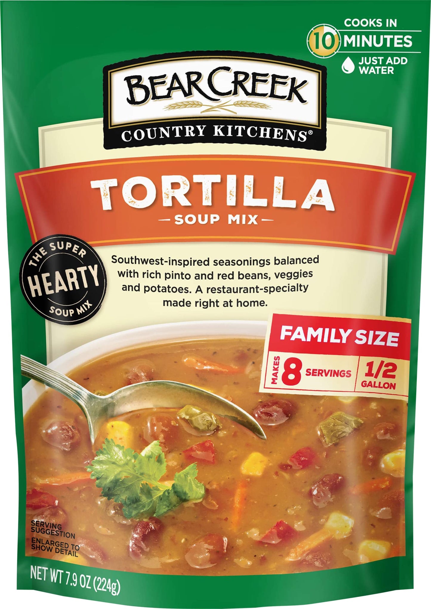Bear Creek Tortilla Soup Mix – Easy Mug Meal for Backcountry Adventures and Power Outage Preparedness