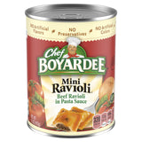 Chef Boyardee Mini Beef Ravioli, 5-Pack Value Gift Set for Busy Parents and Grandparents, 15 oz Cans