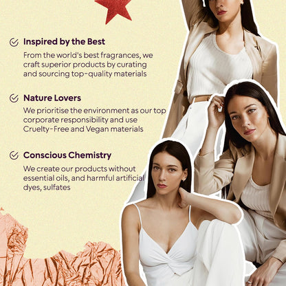 Bellavita EDP Quartet Box – Valentine's Day Gift for Wife, Date Night Ready Fragrance Variety