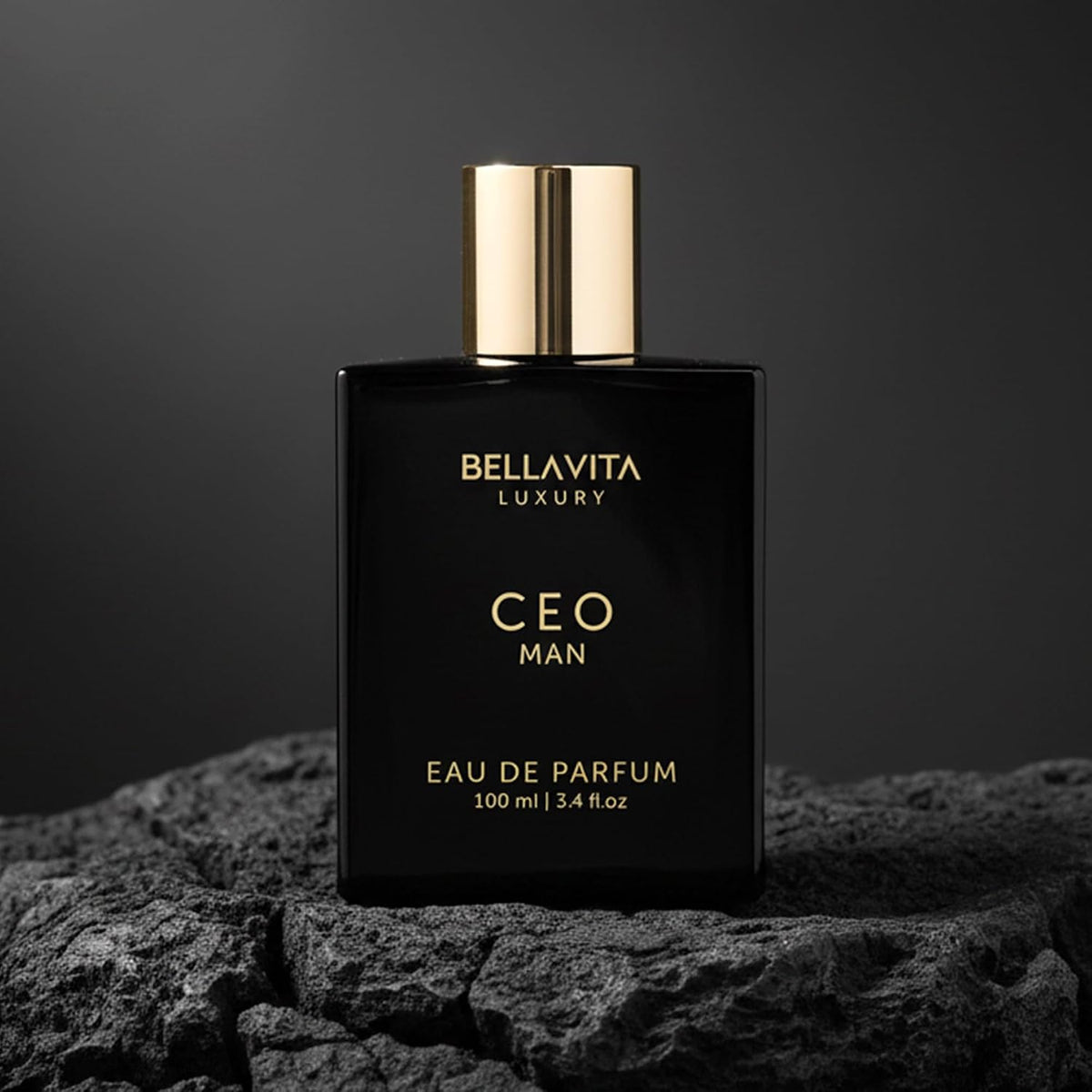 Bellavita Luxury CEO Man Eau de Parfum – Executive Cologne Crafted in France, Italy and Spain, 100 ml