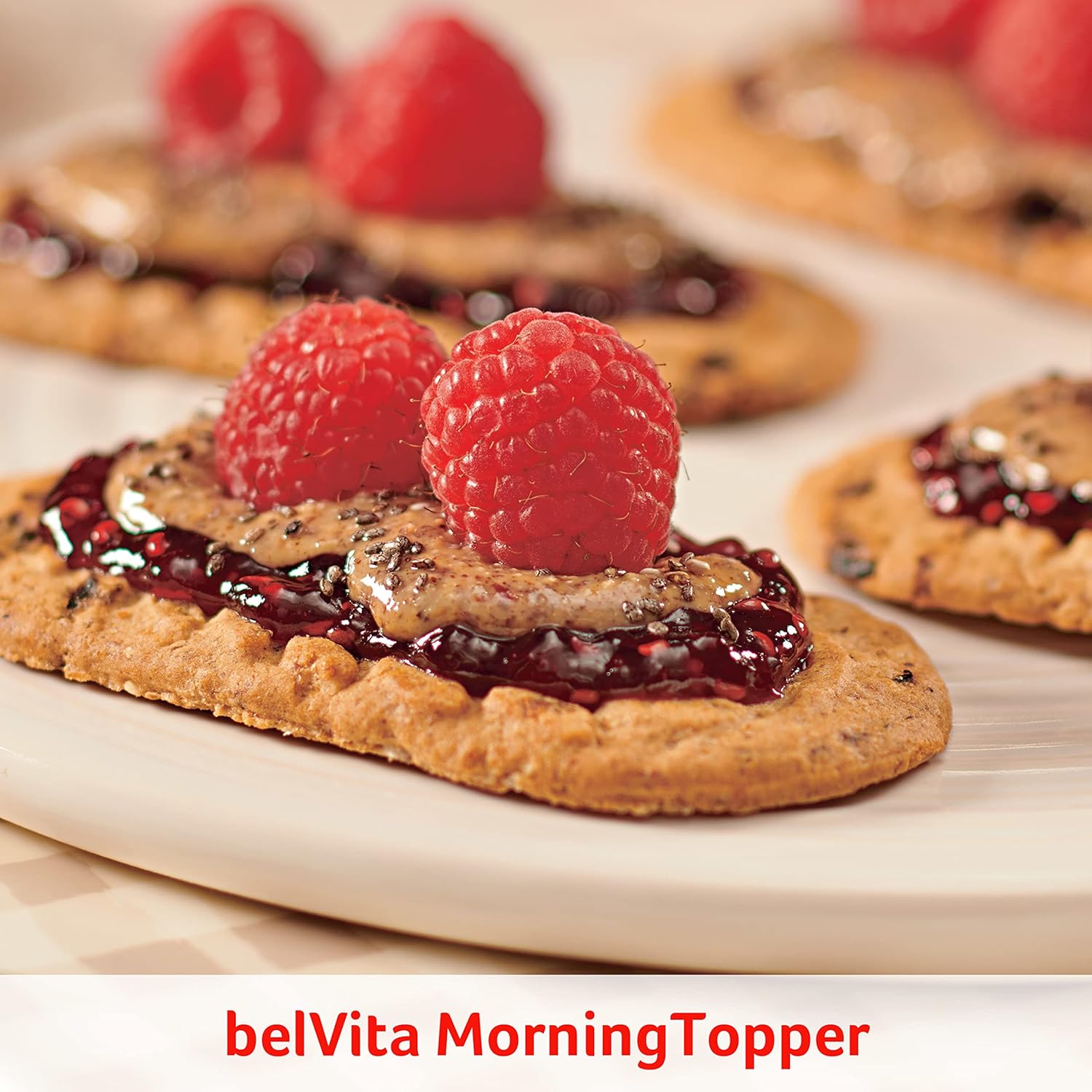 belVita Cranberry Orange Breakfast Biscuits – Family Breakfast Side for Busy School-Day Routines, 32 Total Biscuits