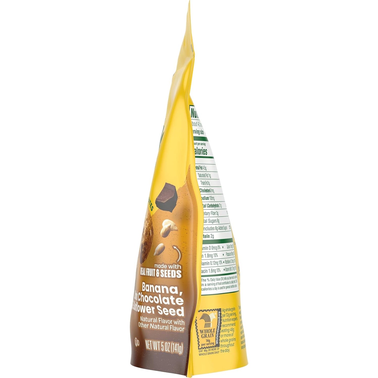 belVita Energy Snack Bites Banana and Coconut – Non-GMO Kosher Snack for Balanced Morning Energy, 5 oz Pouch