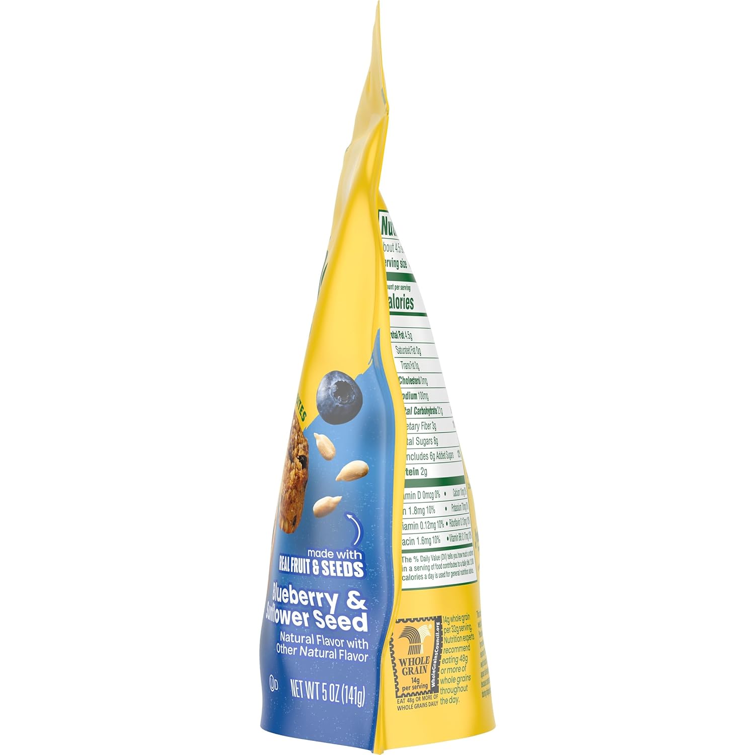 belVita Energy Snack Bites Blueberry Sunflower – Fiber and Iron Bite for Steady Afternoon Energy