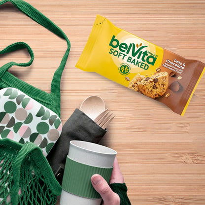 belVita Soft Baked Breakfast Bars 3-Box Pack – Clean-Label Snack for Daycare, Lunchboxes and Playdates
