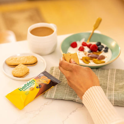 belVita Whole-Grain Breakfast Bars – Pantry Staple for Family Mornings and Lunch Boxes, 12-Pack