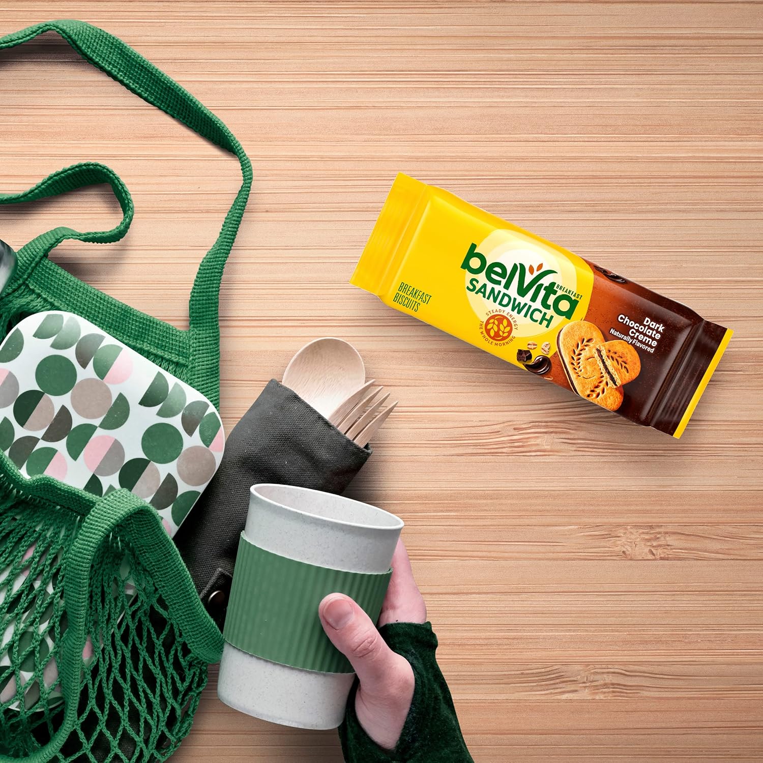 belVita Whole-Grain Breakfast Bars – Pantry Staple for Family Mornings and Lunch Boxes, 12-Pack