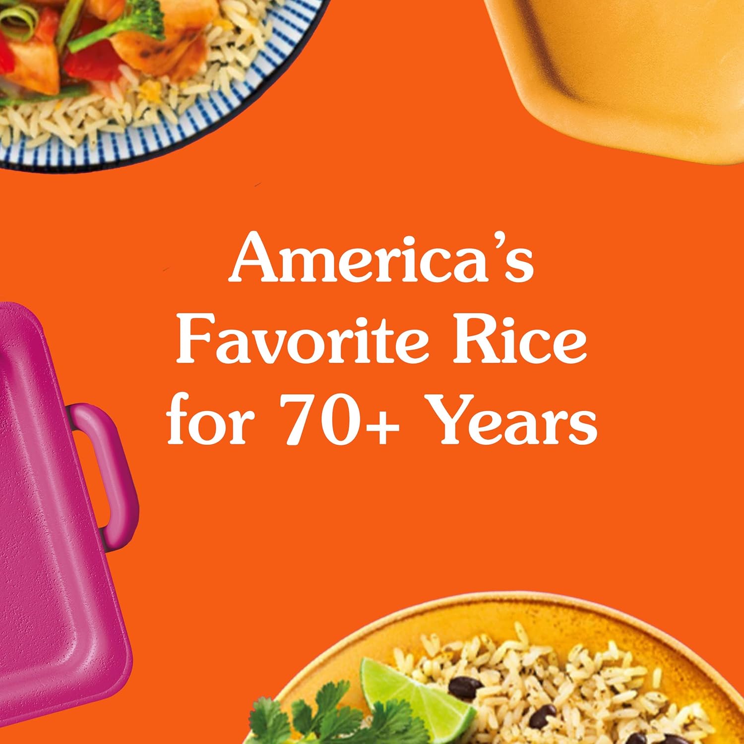 BEN'S ORIGINAL White Rice 10 lb – Nutritious Fortified Pantry Staple for Healthy Meal Prep at Home