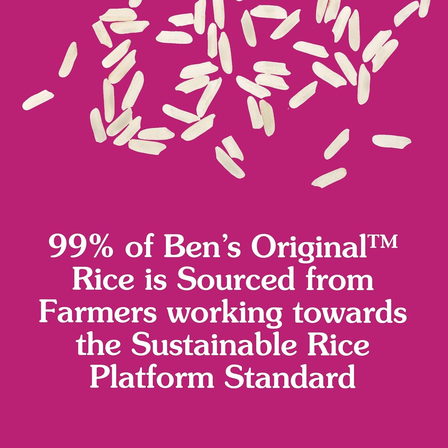 BEN'S ORIGINAL White Rice 10 lb – Nutritious Fortified Pantry Staple for Healthy Meal Prep at Home