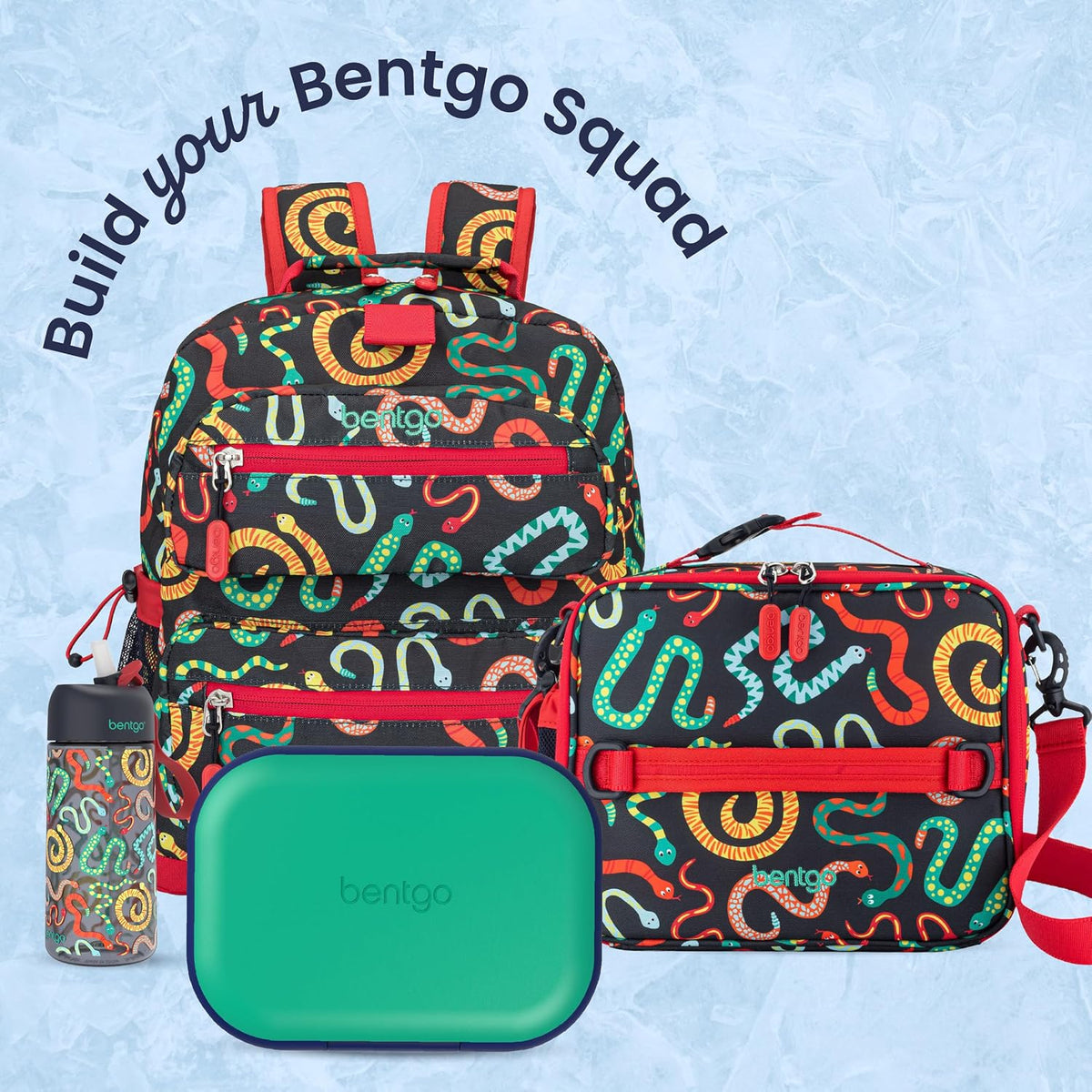 Bentgo Chill Kids Lunch Box – Efficient Lunch Prep Solution for Busy Caregivers Feeding Multiple Children at Daycare and Camp