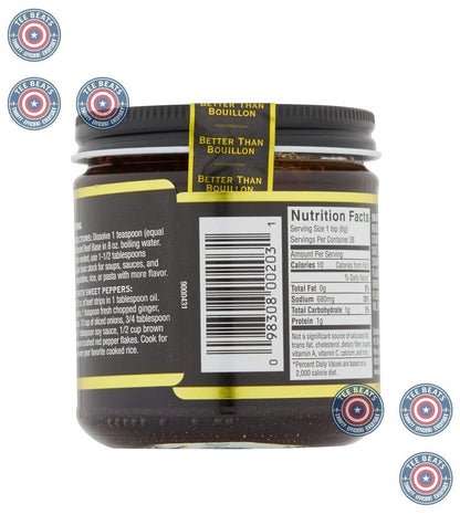Better Than Bouillon Roasted Beef Base – Compact 8 oz Jar Replacement for Bulky Stock Cartons