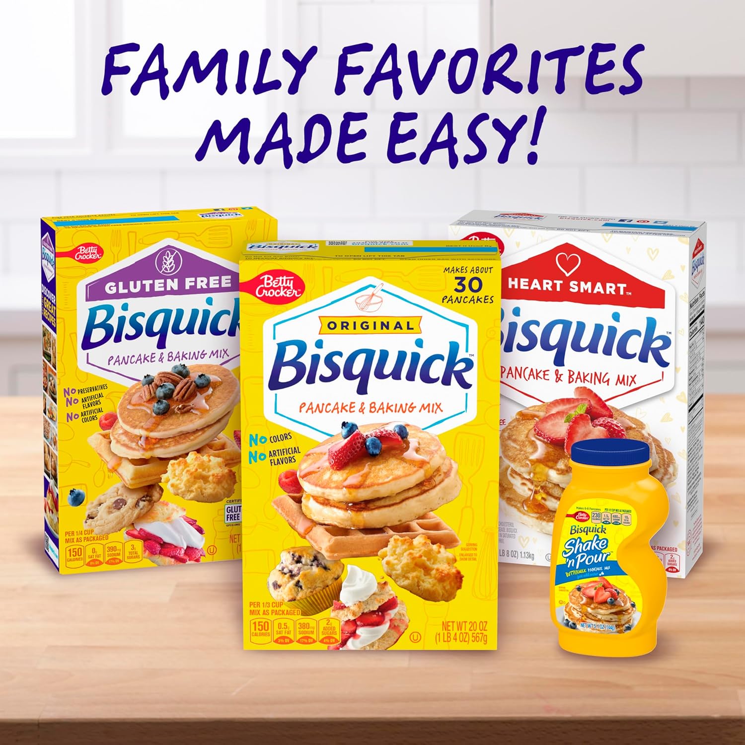 Betty Crocker Bisquick Original Mix – Less-Is-More Baking Solution for the Uncluttered Studio Kitchen