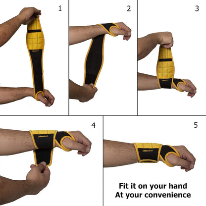 BINYATOOLS Magnetic Wristband – Focus Booster for Auto Mechanics Doing Engine Work and HVAC Technicians in Crawl Spaces