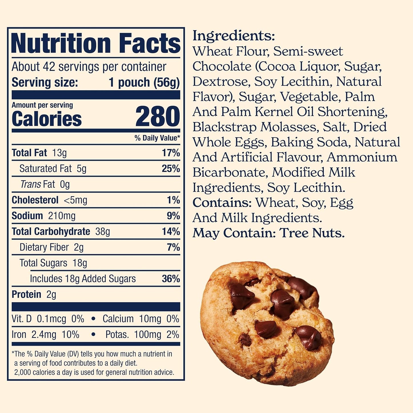 bite-size cookie format for quick, mess-free snacking