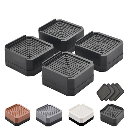 Black-square-4 Pack - 1 layer(1.5inches)