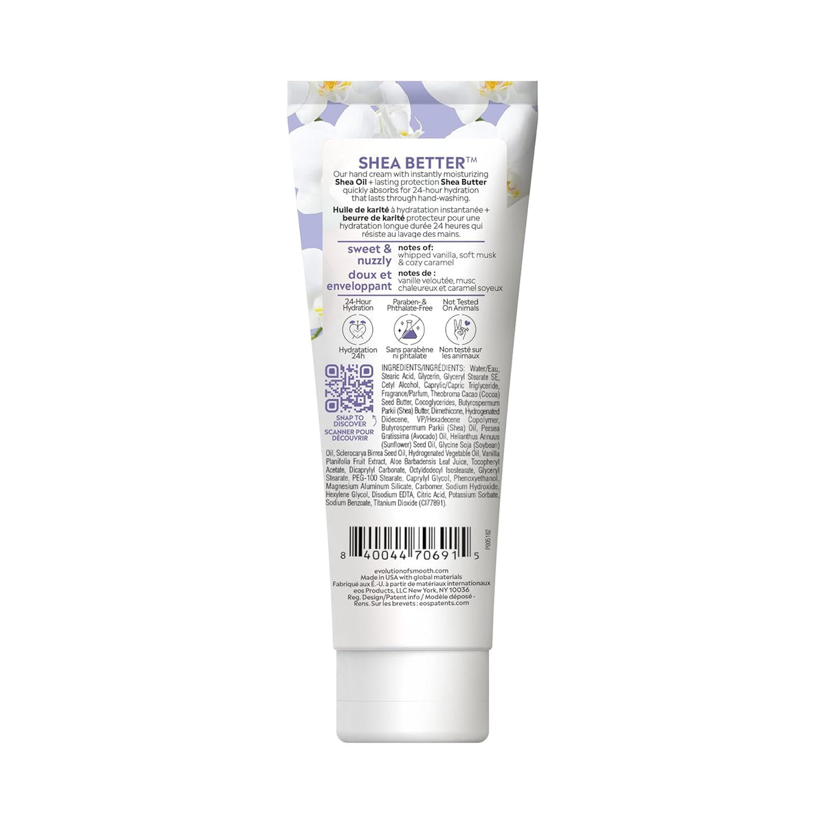 blend of 7 nourishing oils and butters including sustainably sourced shea