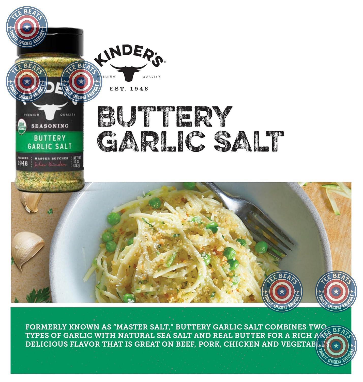 blend of two garlic varieties with natural sea salt