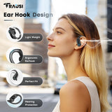 [Brand Name] Over-Ear Wireless Earbuds – Sweatproof Running Headphones with ENC Mic for Cycling and Patio Lounging