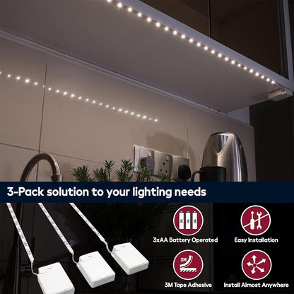 bluetooth connectivity with app and button control; available in 4000k neutral, warm white, and cool white