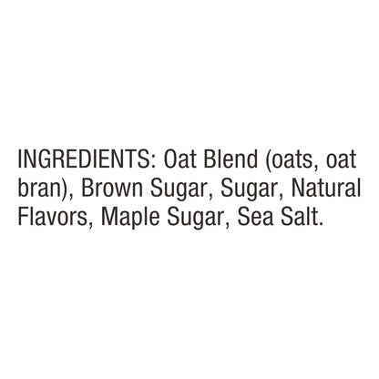 Bob's Red Mill Maple Brown Sugar Instant Oatmeal – 3-Minute Desk Breakfast for Busy Professionals, 6 Single-Serve Packets