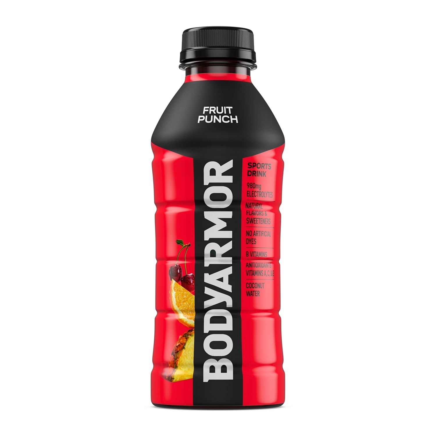 BODYARMOR Electrolyte Beverage – Outdoor Recovery Hydration for Runners and Cyclists, Natural Coconut Water Sports Drink
