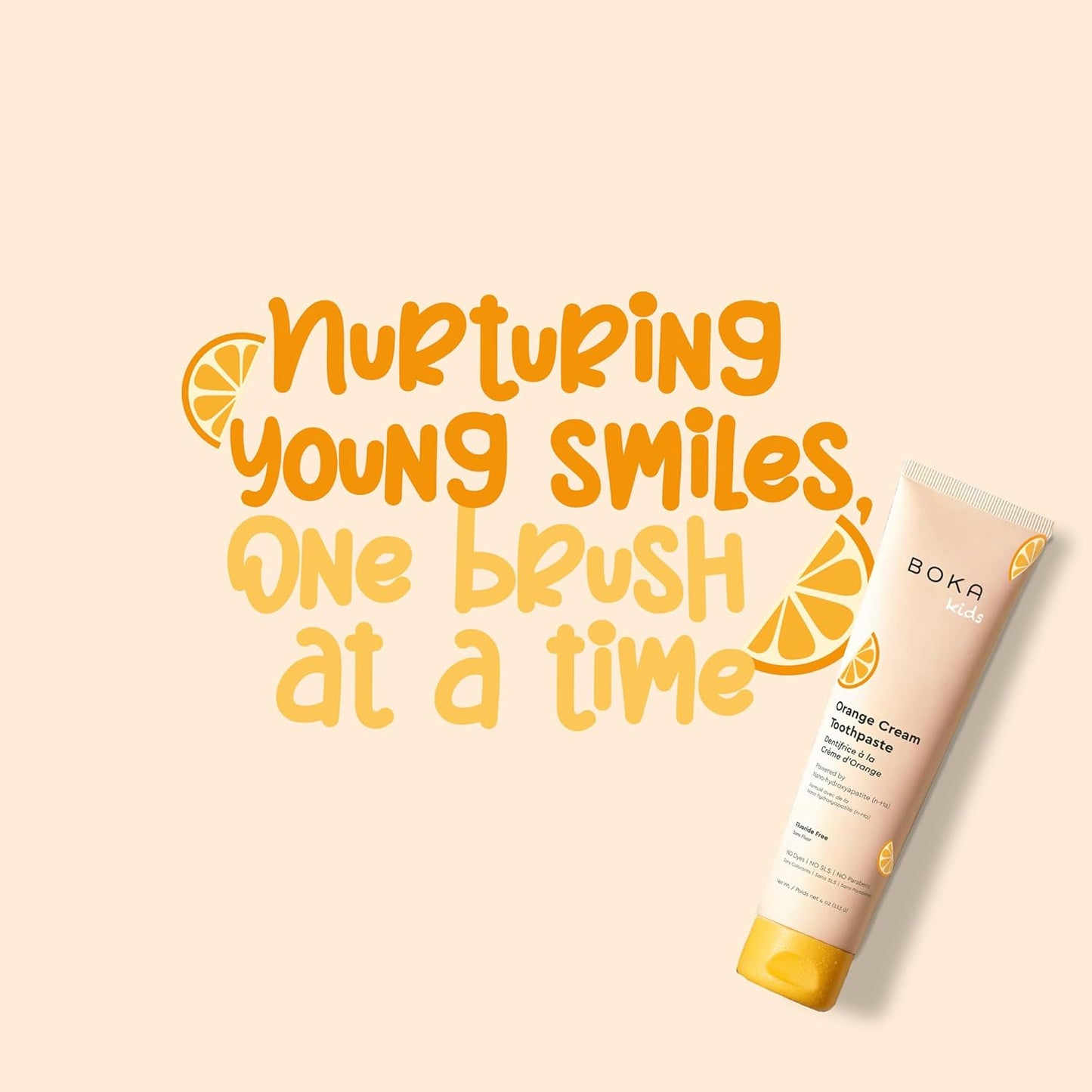 Boka Gentle Toothpaste – Remineralizing Enamel Care for Confident, Healthy Childhood Development