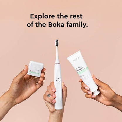 Boka Nano Hydroxyapatite Travel Toothpaste – Compact Fluoride Free Brushing for Carry On and Gym Bag