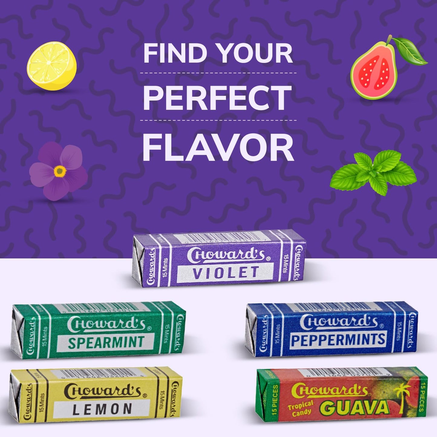 bold aromatic violet floral fragrance and long-lasting flavor profile