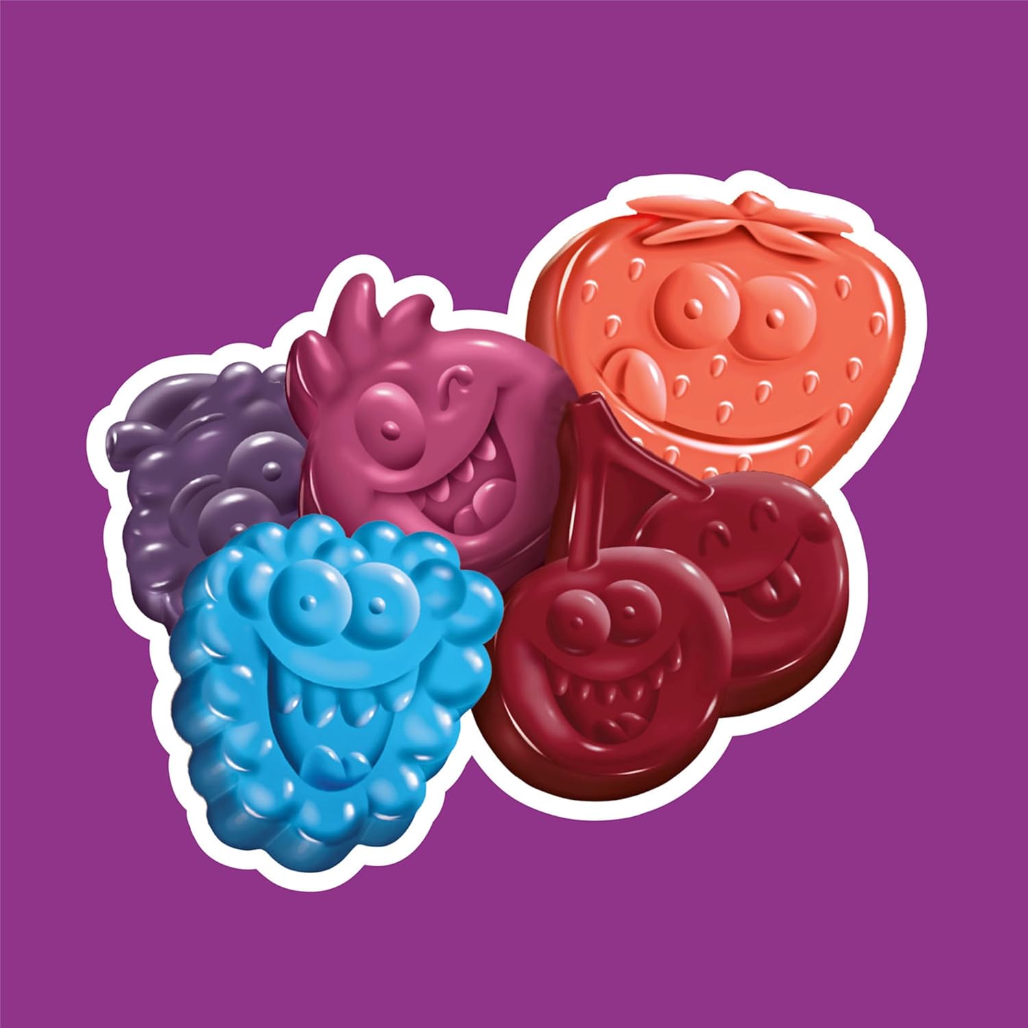bold, bright candy colors suitable for themed party decor