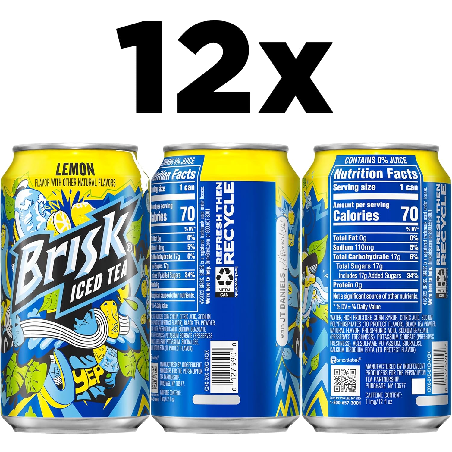 bold lemon flavor profile as the primary taste differentiator
