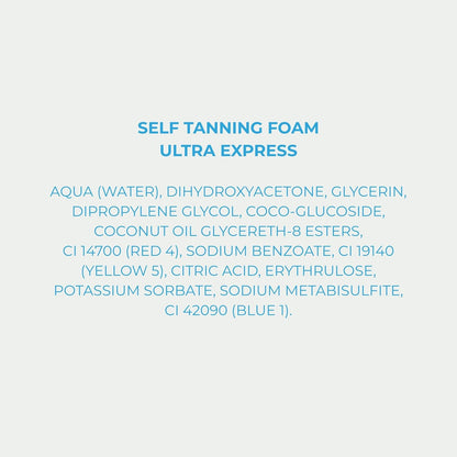 Bondi Sands Express Self-Tanning Mousse – Calming Fragrance-Free Formula for Mindful Self-Care