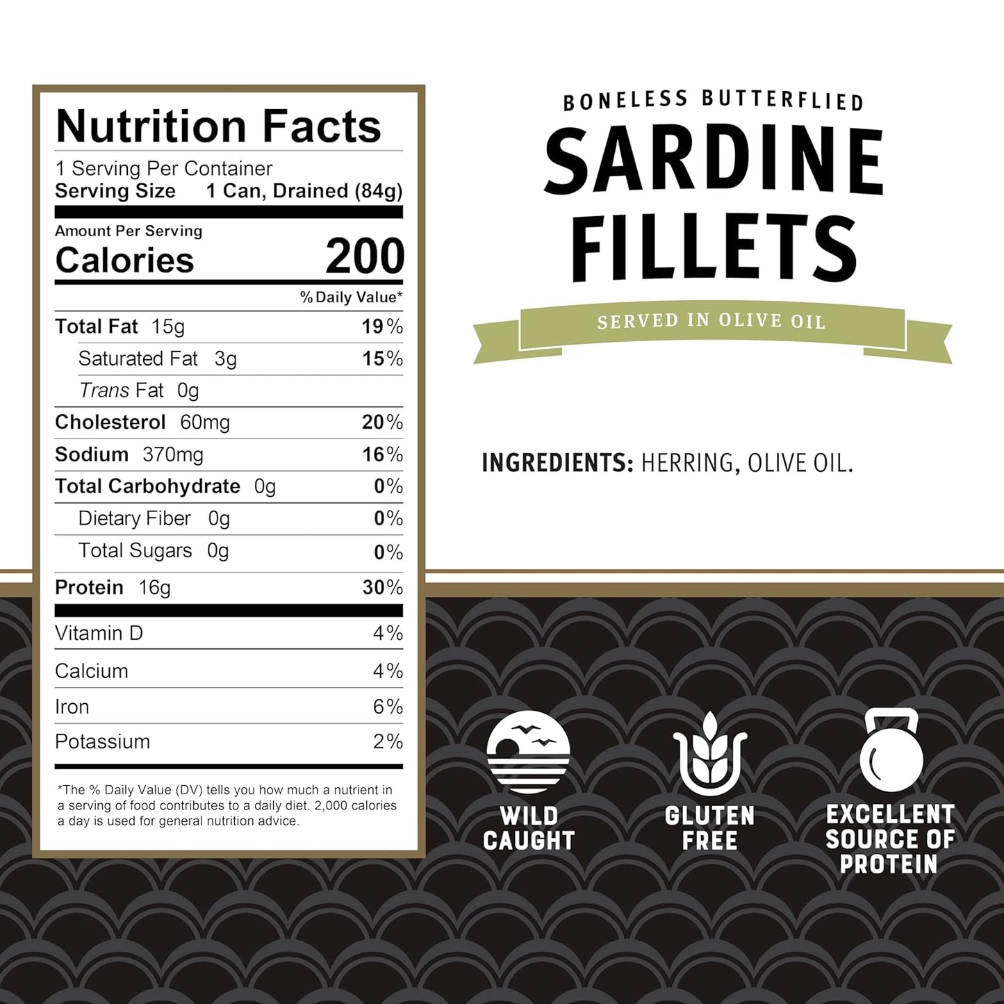 boneless, butterflied fillet format for ready-to-eat convenience