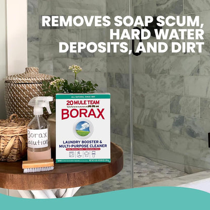 Borax 20 Mule Team 65 Oz Laundry Booster – Intentional, Less-Is-More Cleaning for Modern Minimalist Spaces