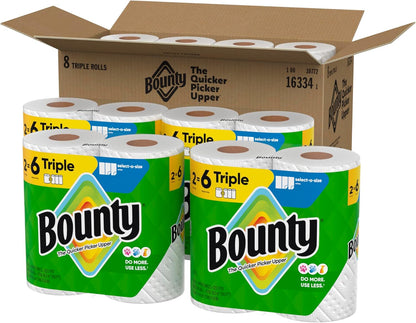 Bounty Select-A-Size Paper Towels for Muddy Entryways, Cleaning Up Kids' Shoes and Paw Prints Before They Spread