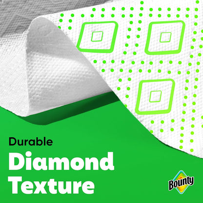 Bounty Triple Roll Paper Towels – 75-Sheet Rolls for Less Frequent Replacement and Better Workflow