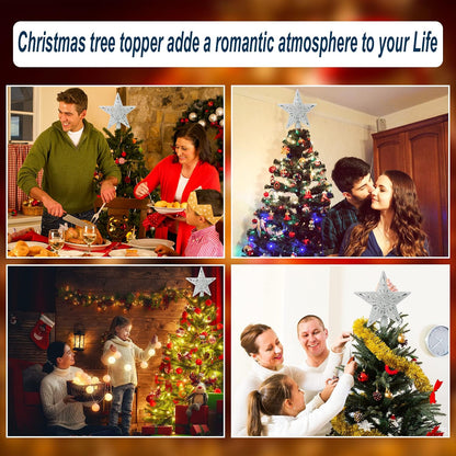 [Brand Name] Star Christmas Topper with LED Show – Effortless Festive Style for Uncluttered Modern Homes