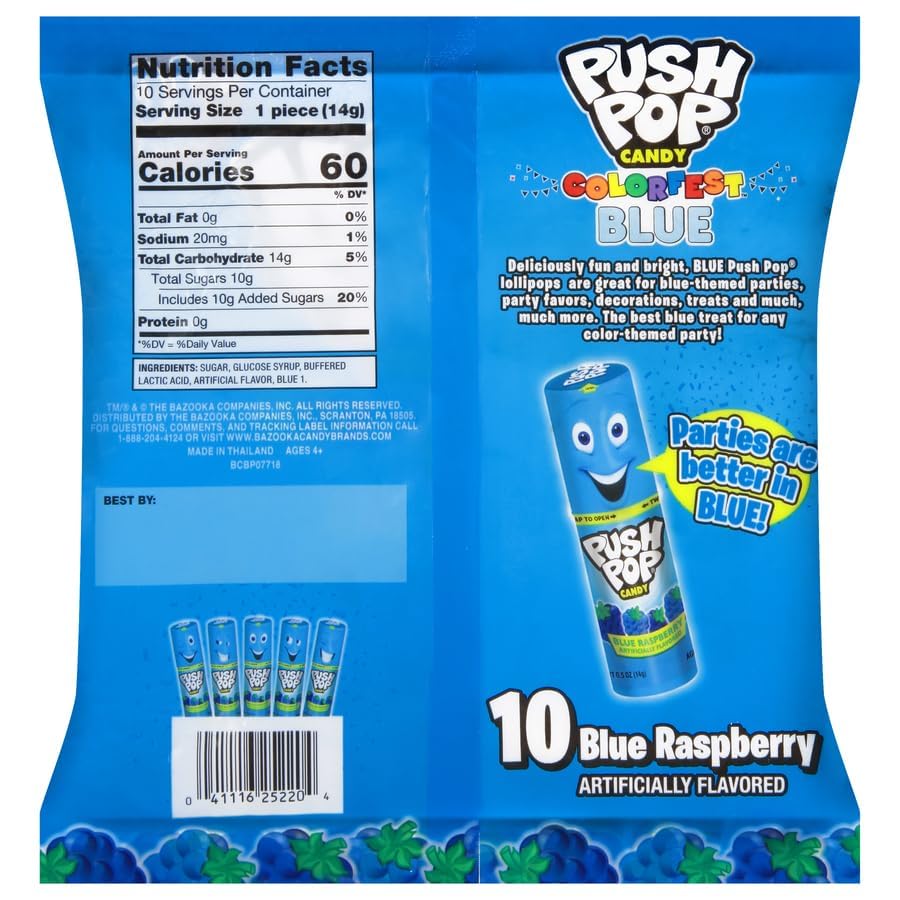 bright blue colorfest colorway designed for visual coordination with themed events