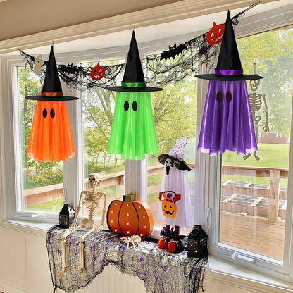 bright orange, green, and purple body colors for a playful halloween palette