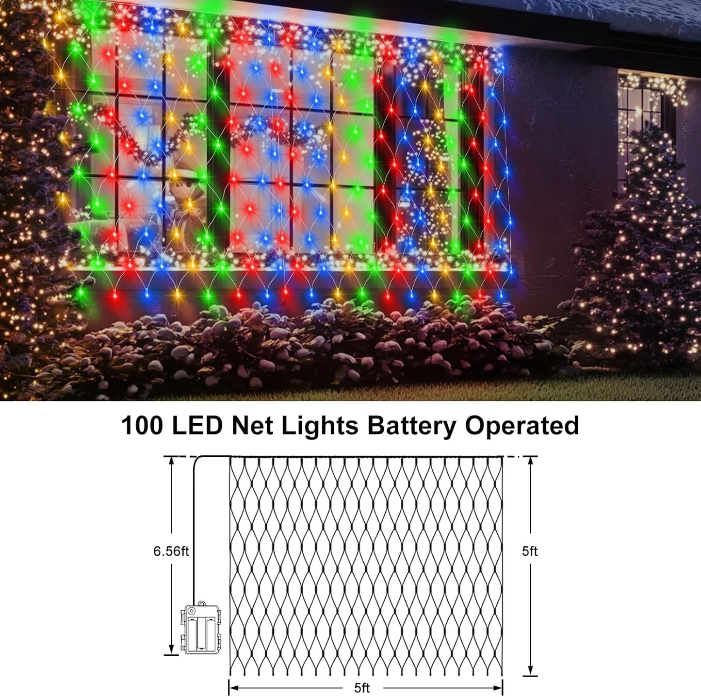 Brightown Cordless Net Lights with Remote – Less Is More Lighting for Small Apartments and Routines