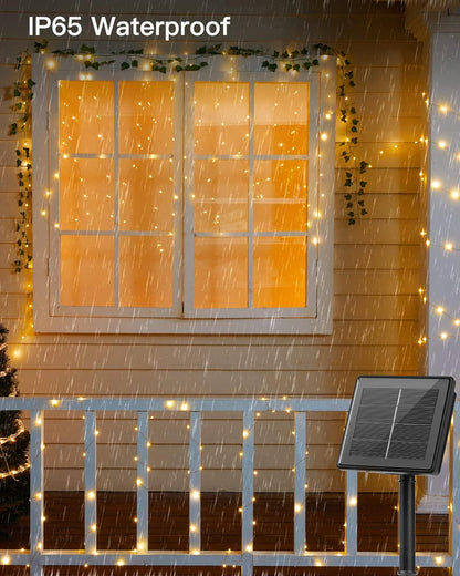 Brightown Solar Powered Fairy Lights – Valentine's Day and Christmas Gift for Couples and Roommates