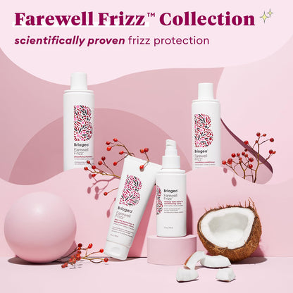 Briogeo Farewell Frizz Blow Dry Perfection Crème – Mother's Day Pampering Present, Clean Beauty Smoothing Cream