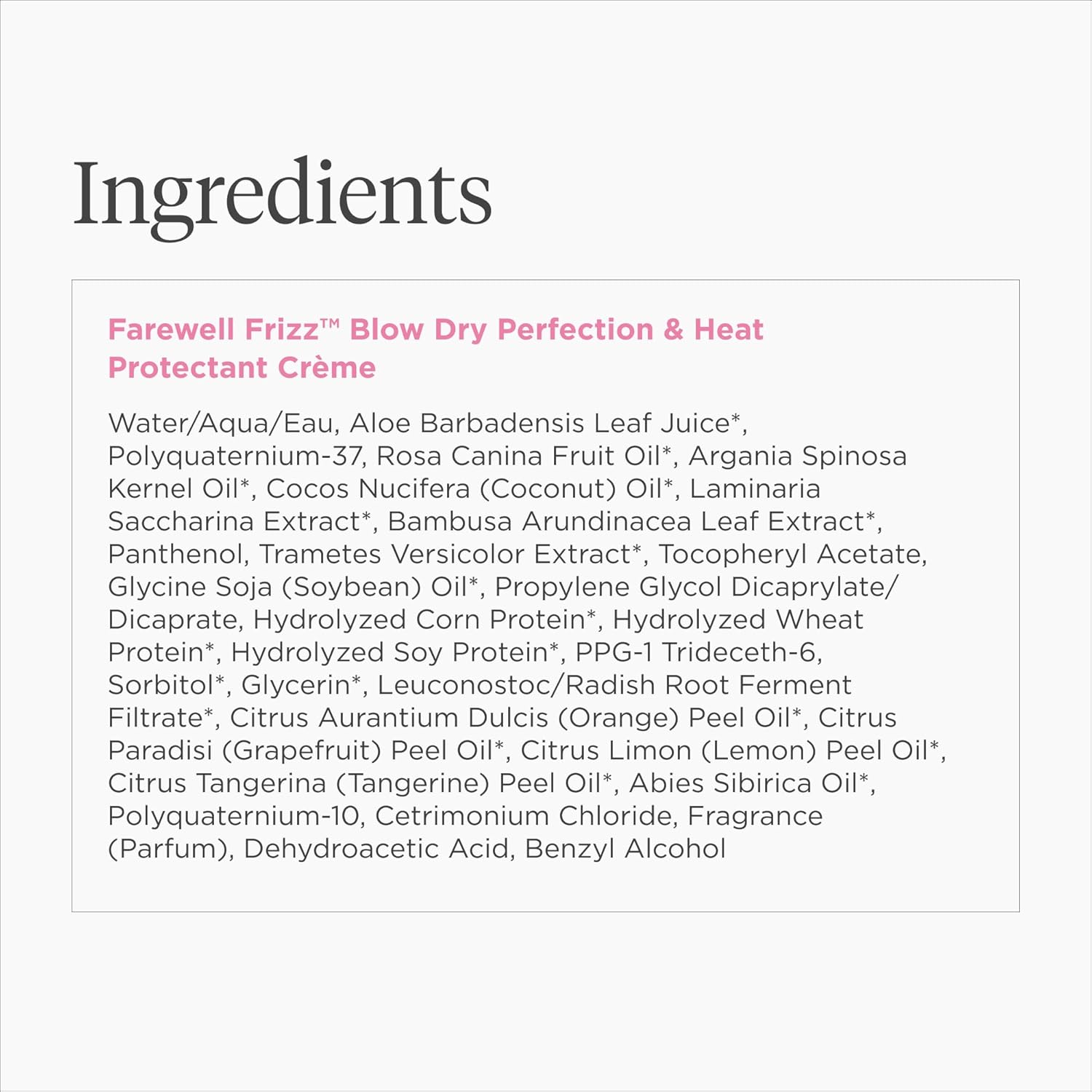 Briogeo Farewell Frizz Blow Dry Perfection Crème – Mother's Day Pampering Present, Clean Beauty Smoothing Cream
